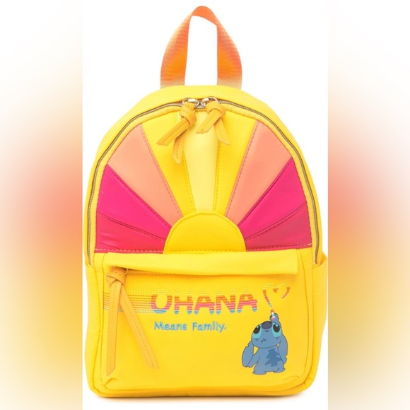 New Danielle Nicole Stitch rainbow mini backpack
